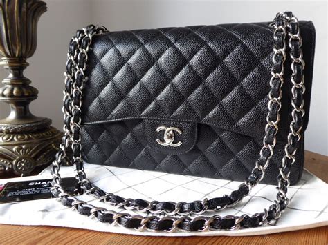 chanel jumbo caviar silver hardware|The Ultimate Chanel Flap Guide .